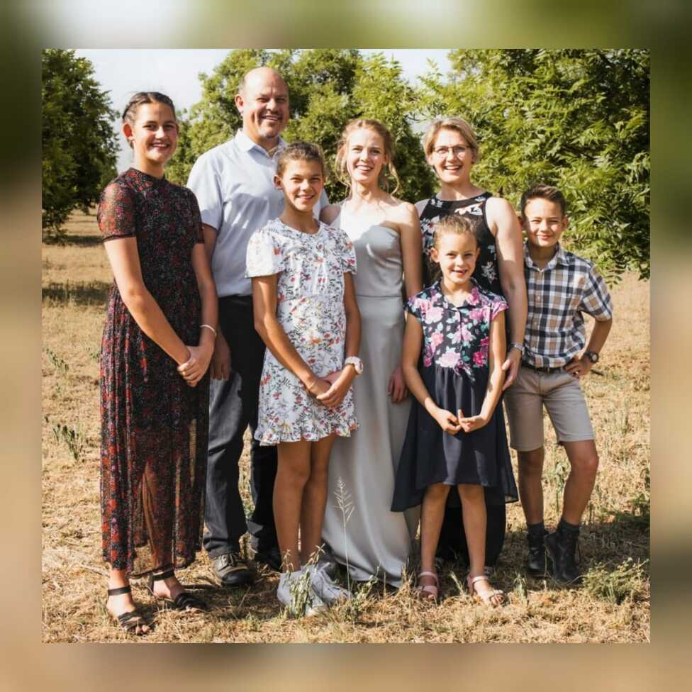 Dr Christiaan Jooste en gesin